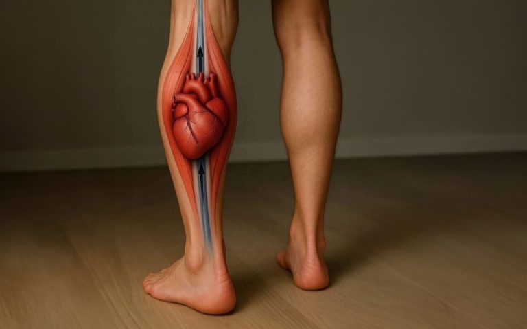 „Drugie serce człowieka” — rola pompy mięśniowej łydek w układzie krążenia